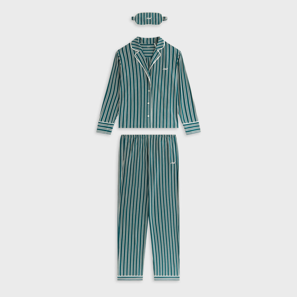 Kith Women Striped Pajama Set - Chronicle | Kith Chronicle
