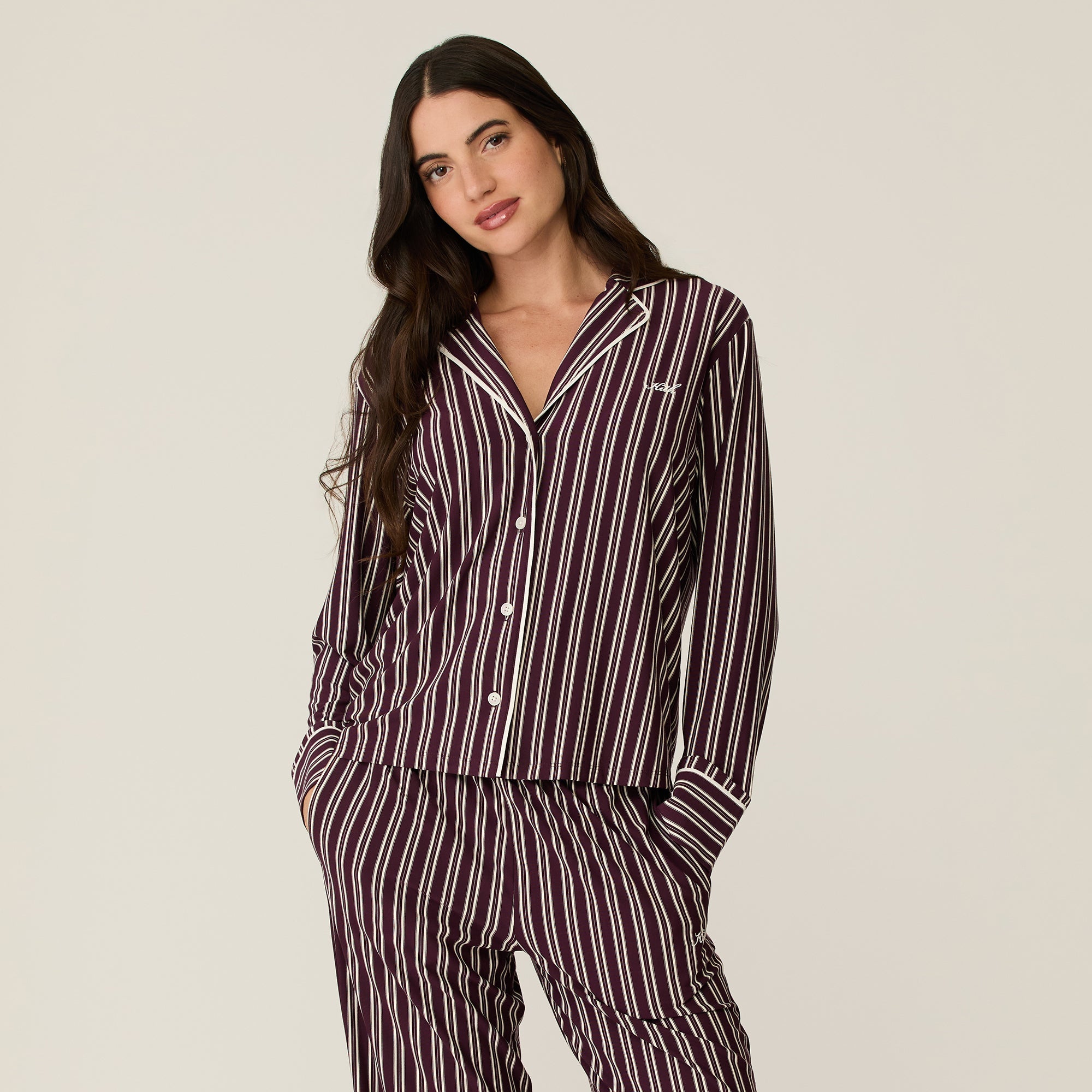 Kith Women Striped Pajama Set - Essence | Kith Essence