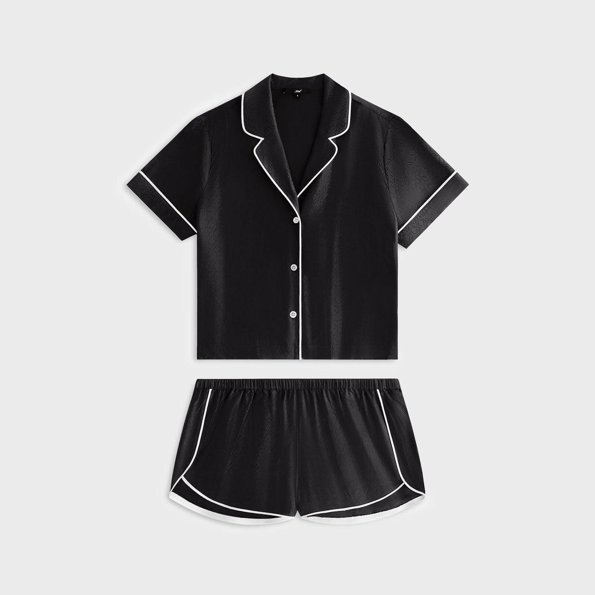 Kith Women Crest Monogram Pajama Set - Black | Kith Black