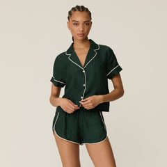 Kith Women Crest Monogram Pajama Set - Stadium | Kith Stadium