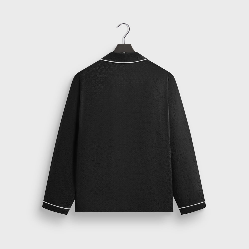 Kith Crest Monogram Pajama Set - Black | Kith Black