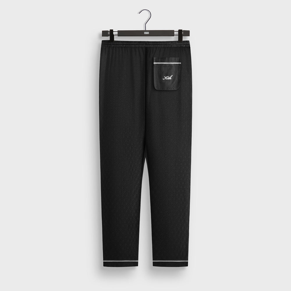 Kith Crest Monogram Pajama Set - Black | Kith Black