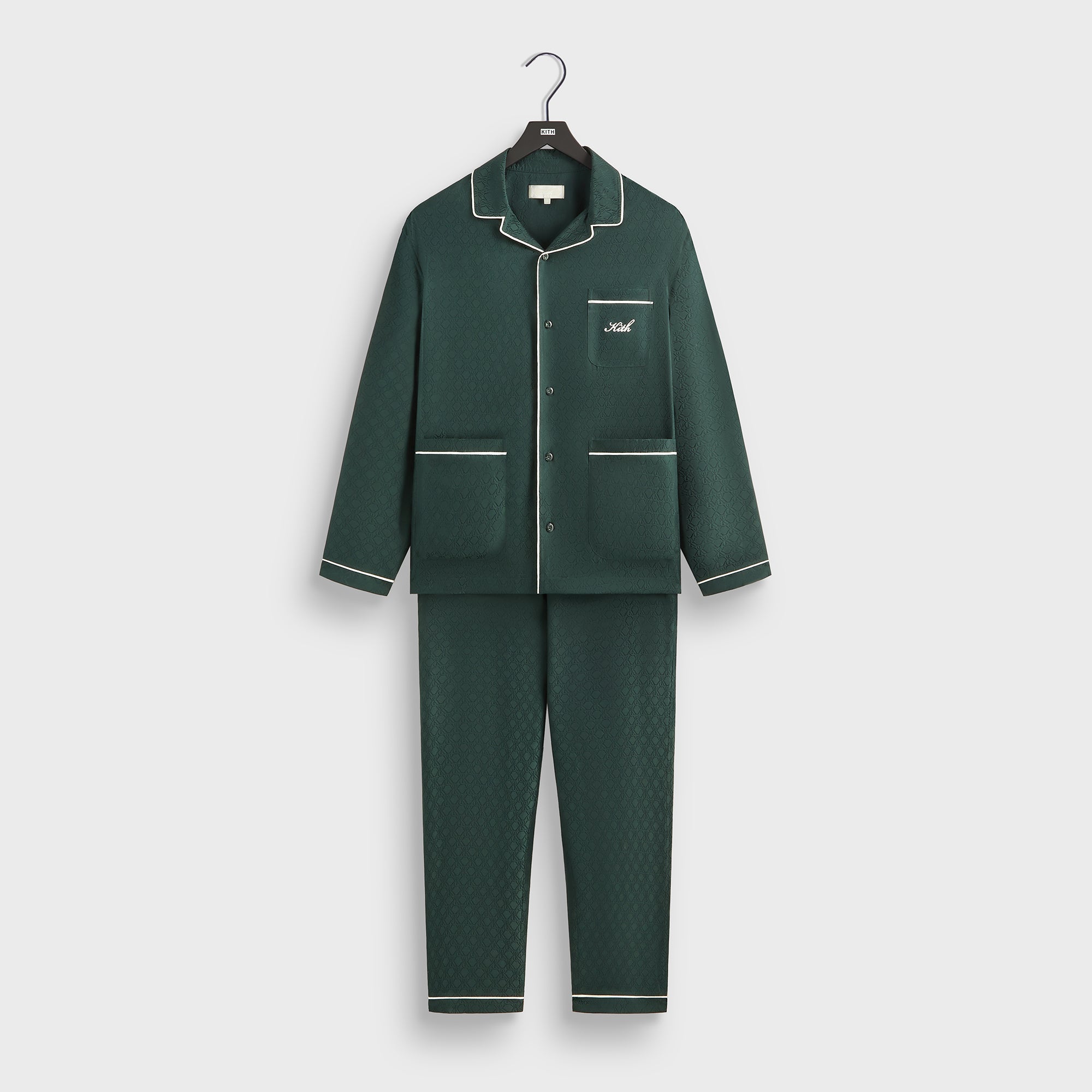 Kith Crest Monogram Pajama Set - Stadium | Kith Stadium