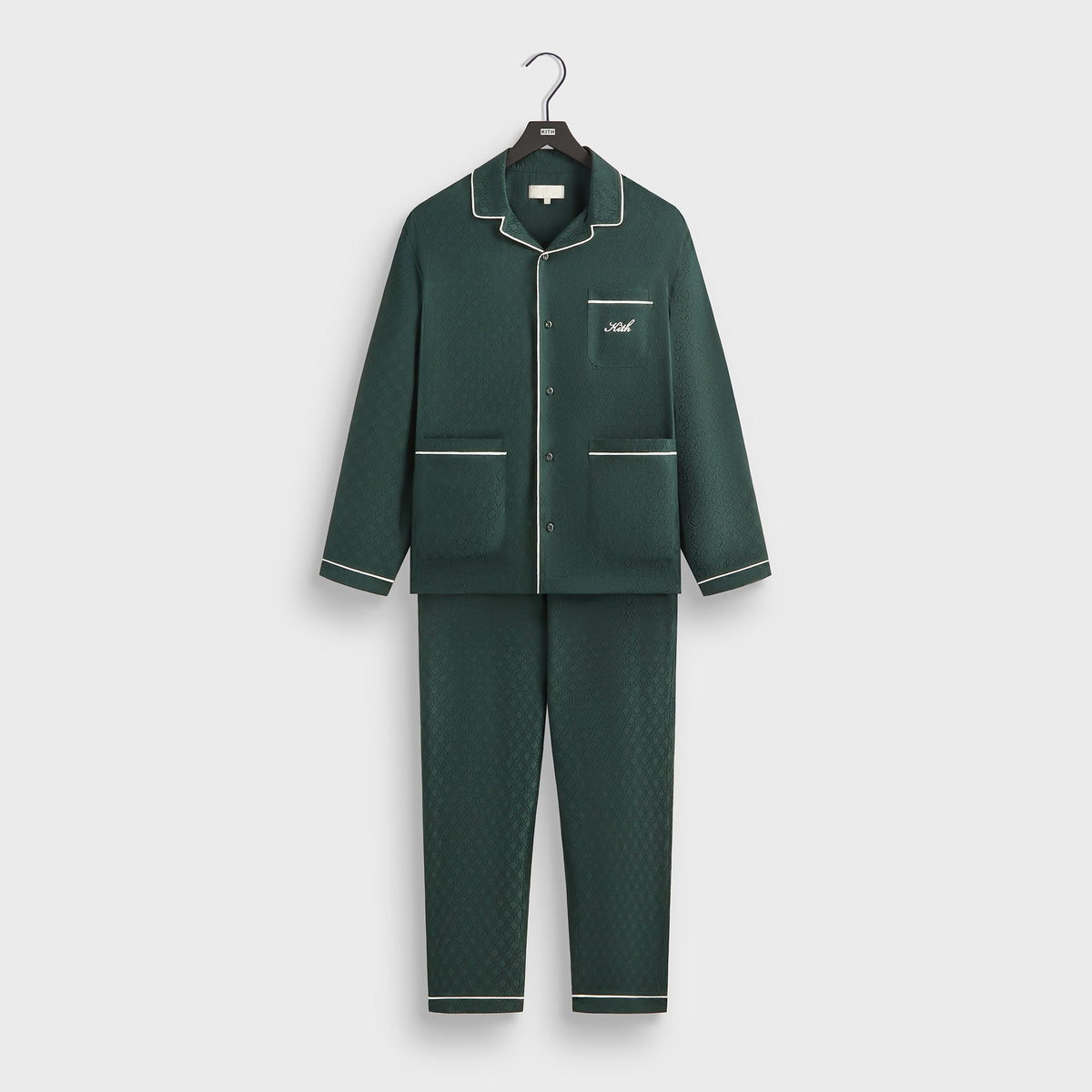 Kith Crest Monogram Pajama Set - Stadium | Kith Stadium