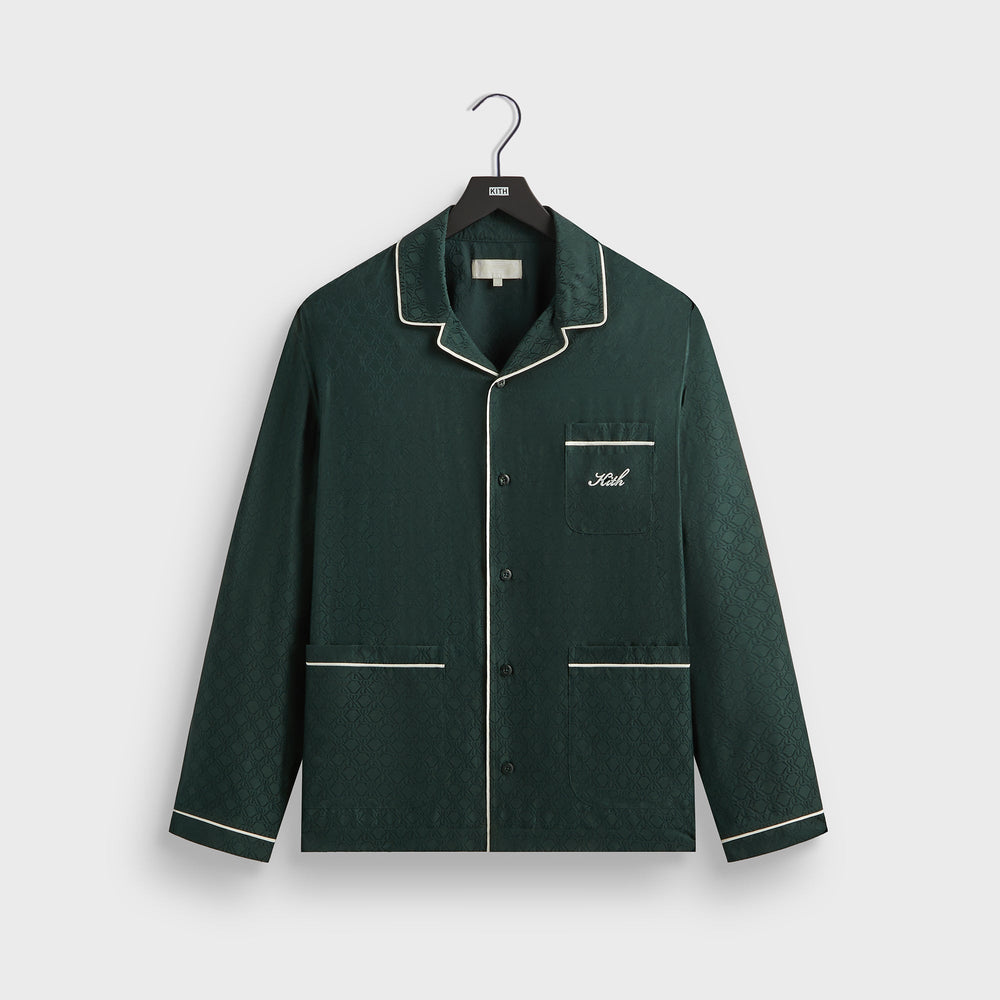 Kith Crest Monogram Pajama Set - Stadium | Kith Stadium