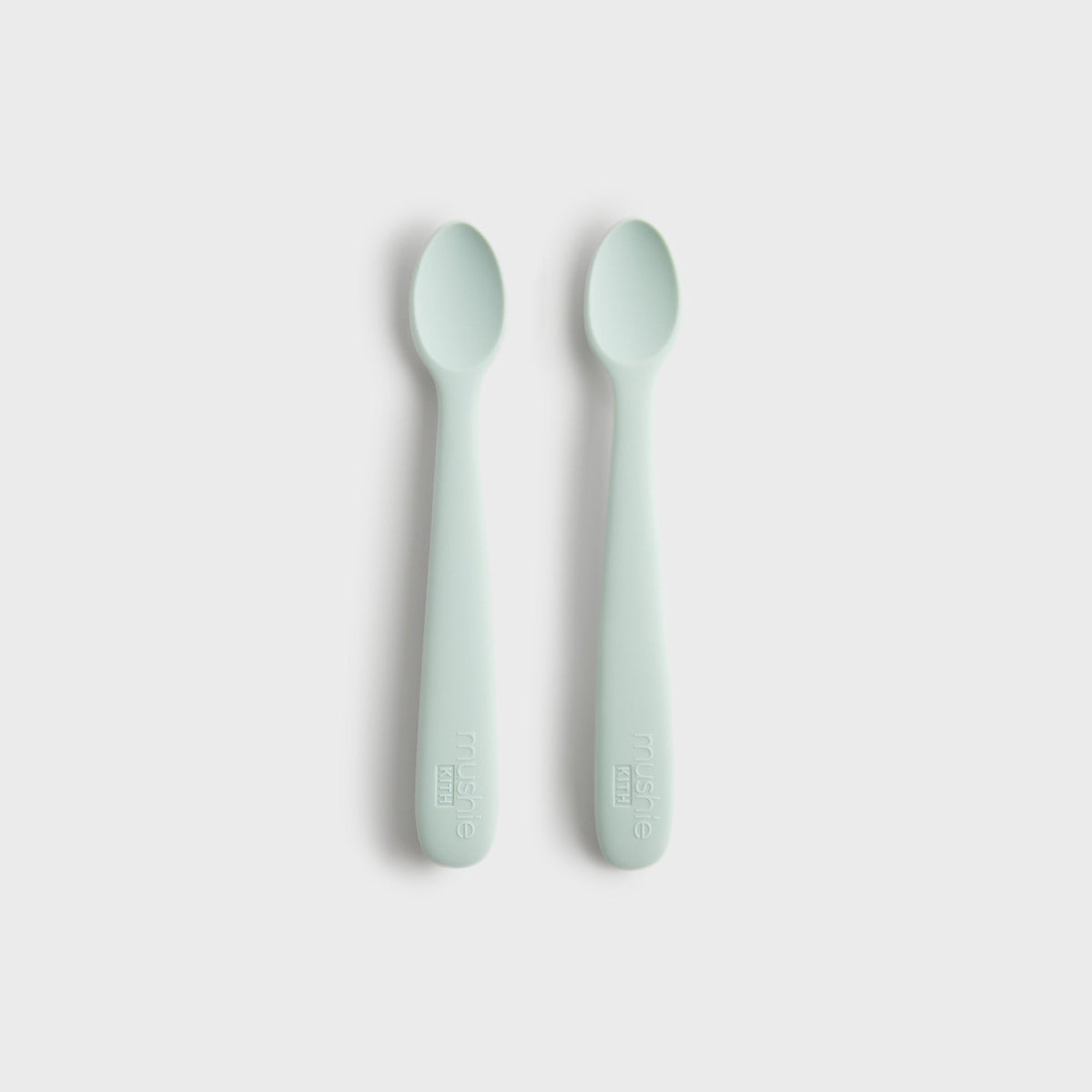 Kith Kids for Mushie Silicone Feeding Spoon 2 Pack - Helium | Kith Helium