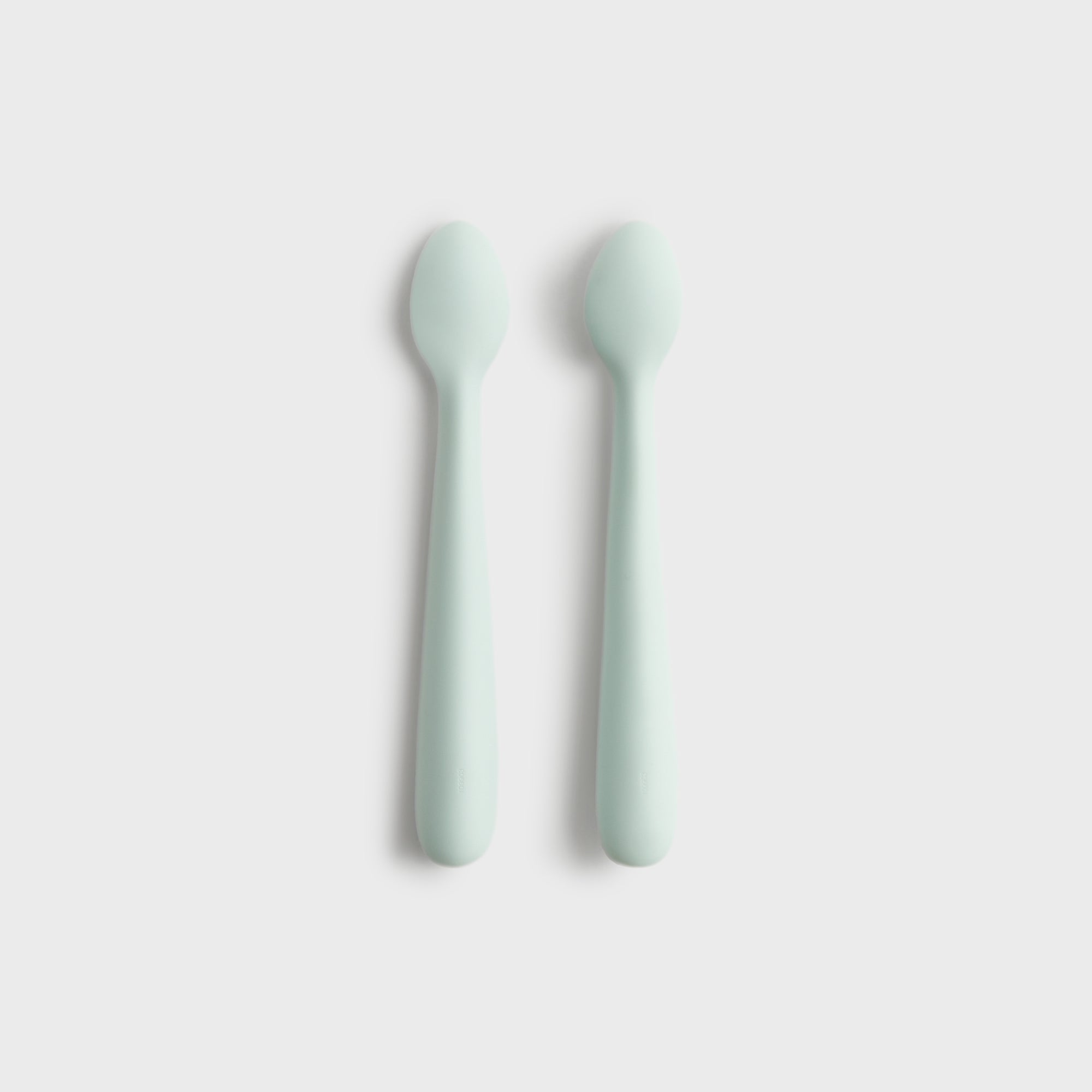 Kith Kids for Mushie Silicone Feeding Spoon 2 Pack - Helium | Kith Helium