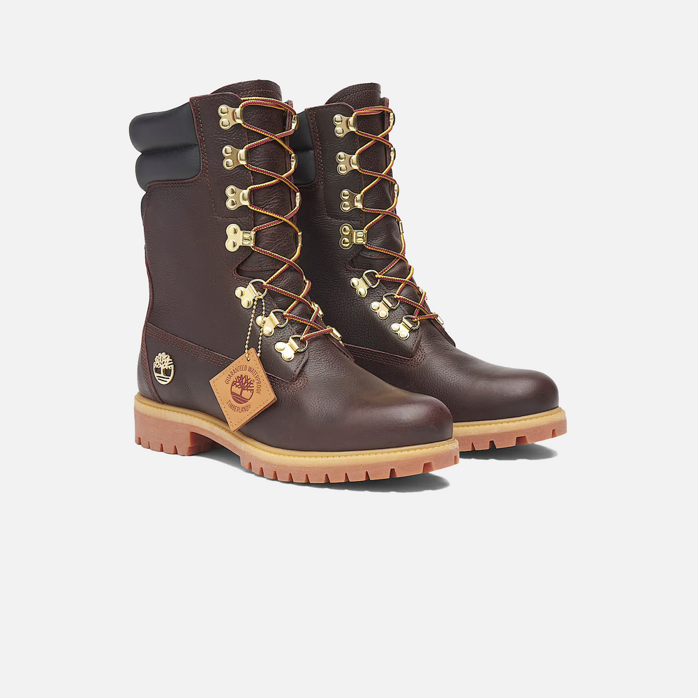 Timberland Premium Tall Lace Up Waterproof Boot - Brown | Kith Brown