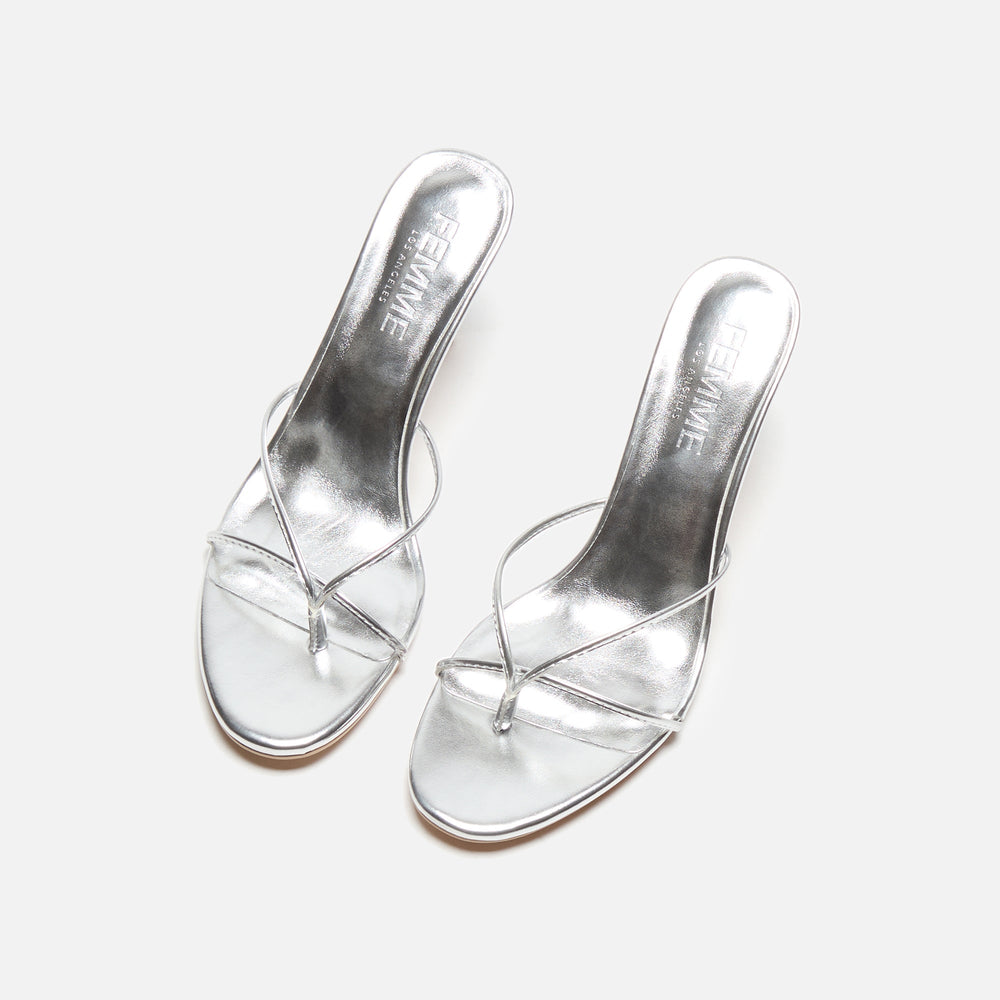Femme LA Sicilian Slipper - Platinum | Kith Platinum