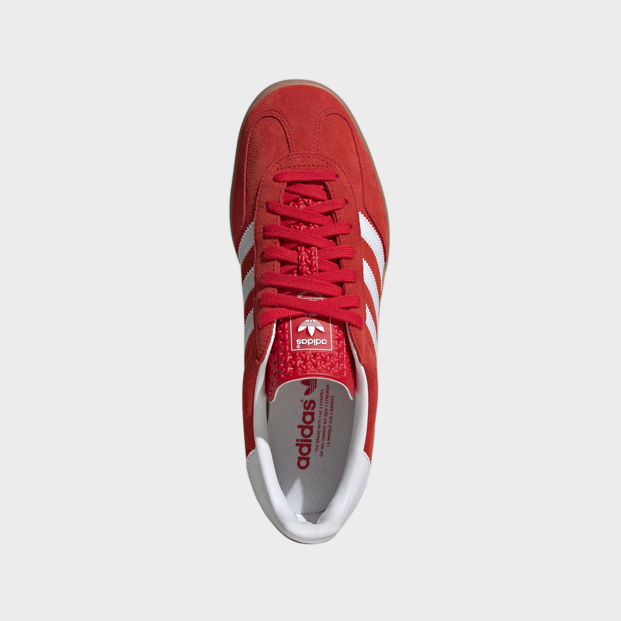 adidas Gazelle Indoor - Better Scarlet / Cloud White / Gum | Kith Better Scarlet / Cloud White / Gum