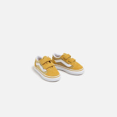 VANS TD Old Skool V Glitter - Champagne Gold | Kith Champagne Gold