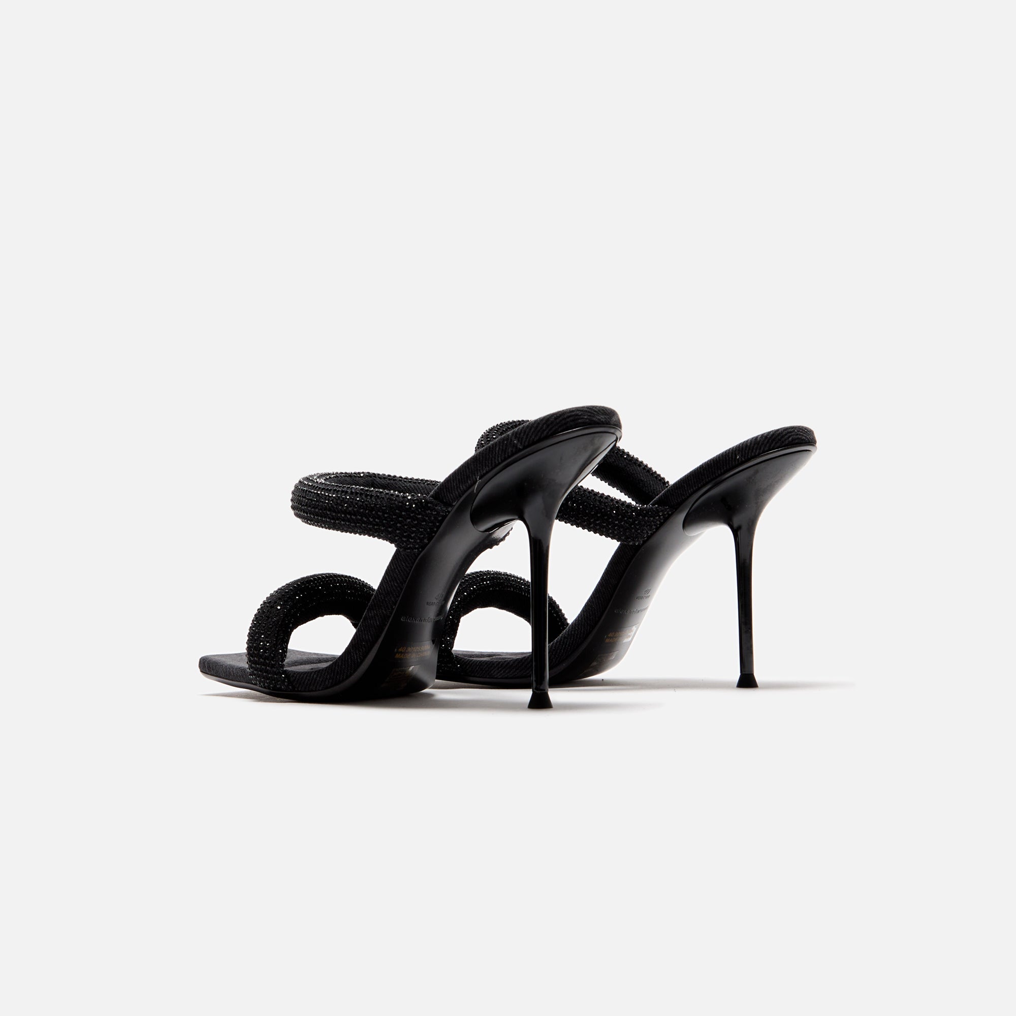 Alexander Wang Julie Tubular Sandal - Washed Black | Kith Washed Black