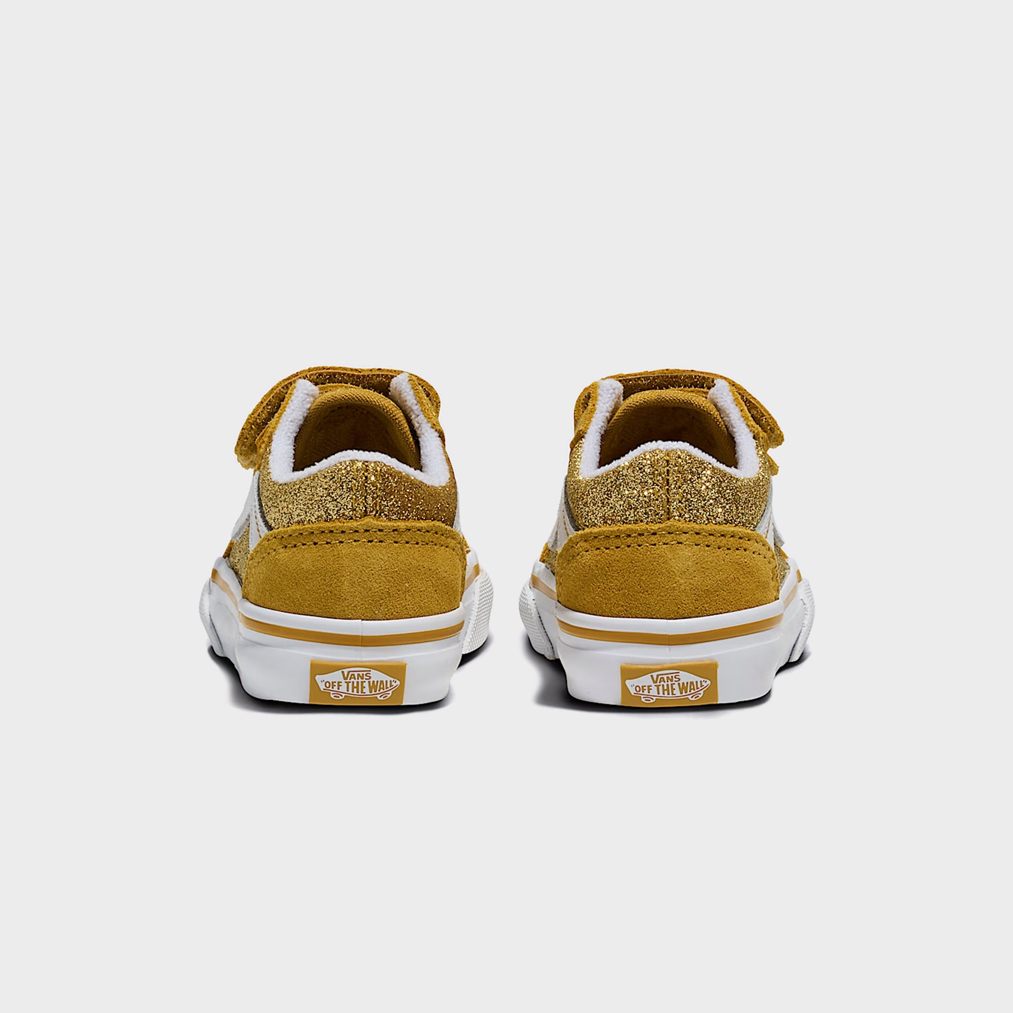 VANS PS Old Skool Glitter - Champagne Gold | Kith Champagne Gold