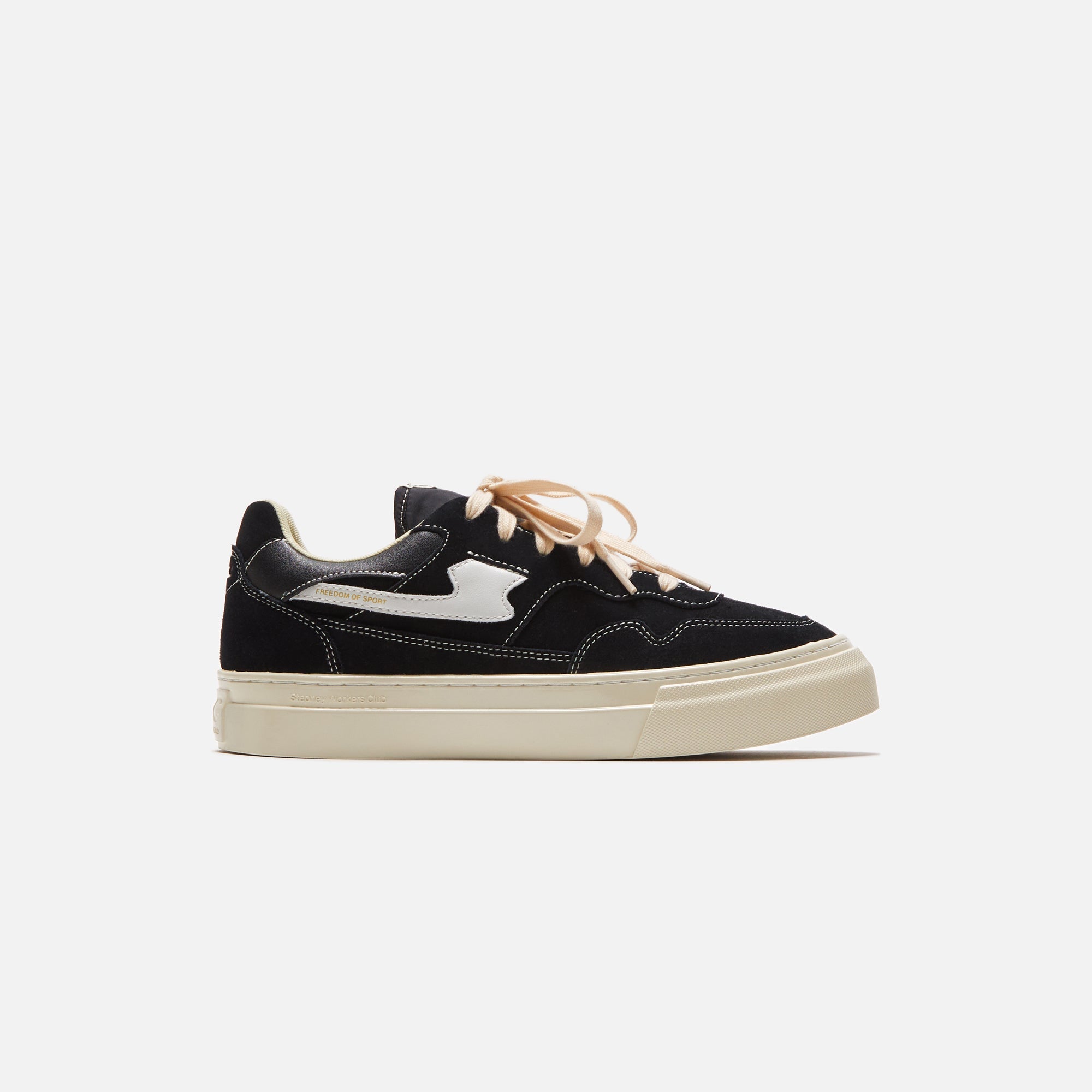 Stepney Workers Club Pearl S-Strike Suede - Black / White | Kith Black / White