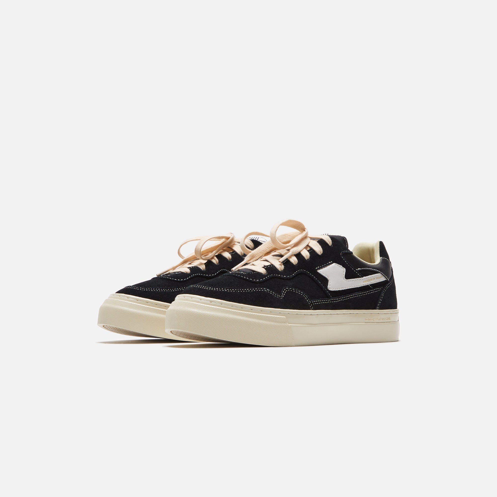 Stepney Workers Club Pearl S-Strike Suede - Black / White | Kith Black / White
