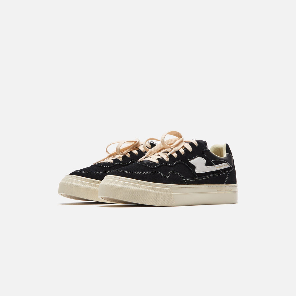Stepney Workers Club Pearl S-Strike Suede - Black / White | Kith Black / White