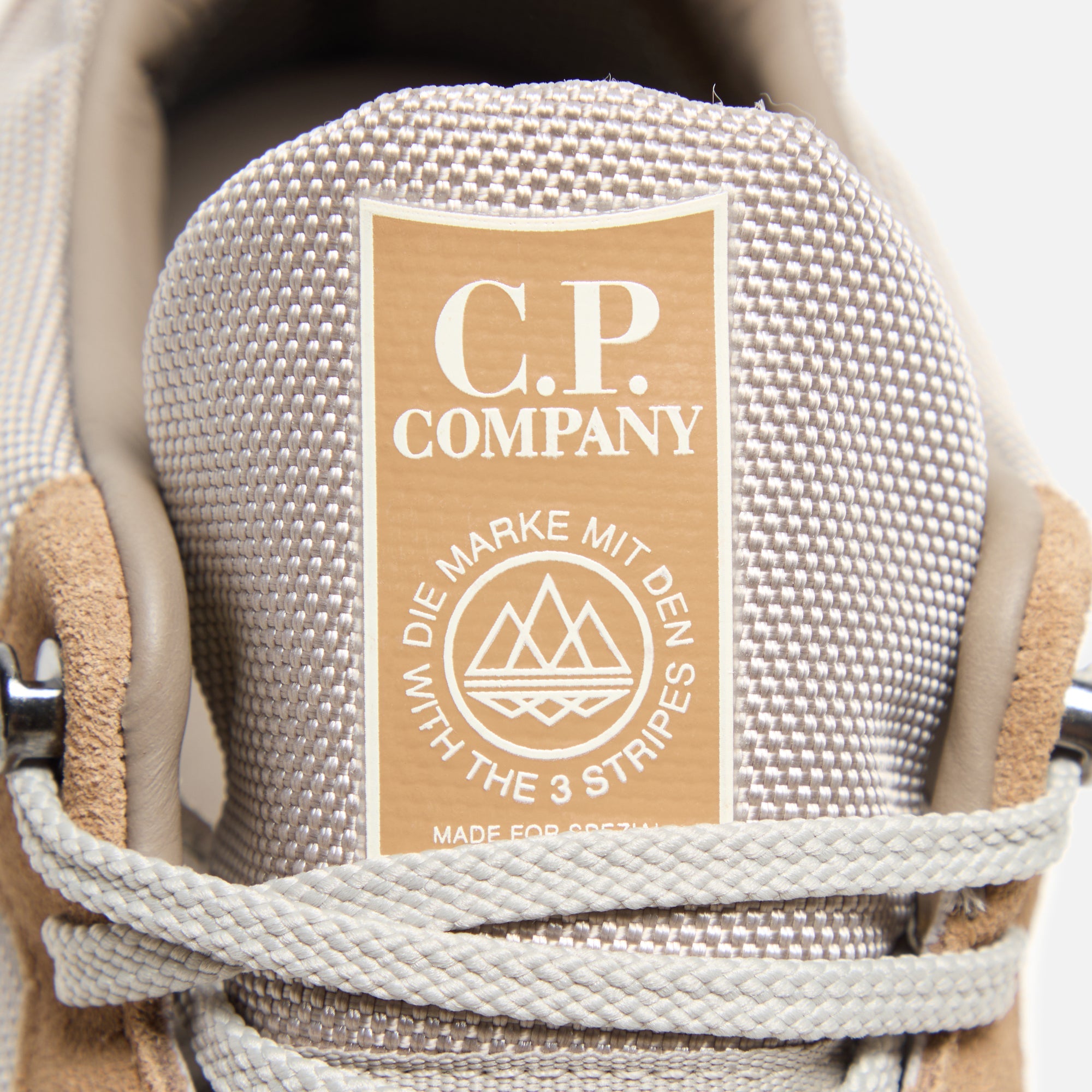 adidas x CP Company Helvellyn Spzl - Cardboard / Light Brown / Utility | Kith Cardboard / Light Brown / Utility Grey
