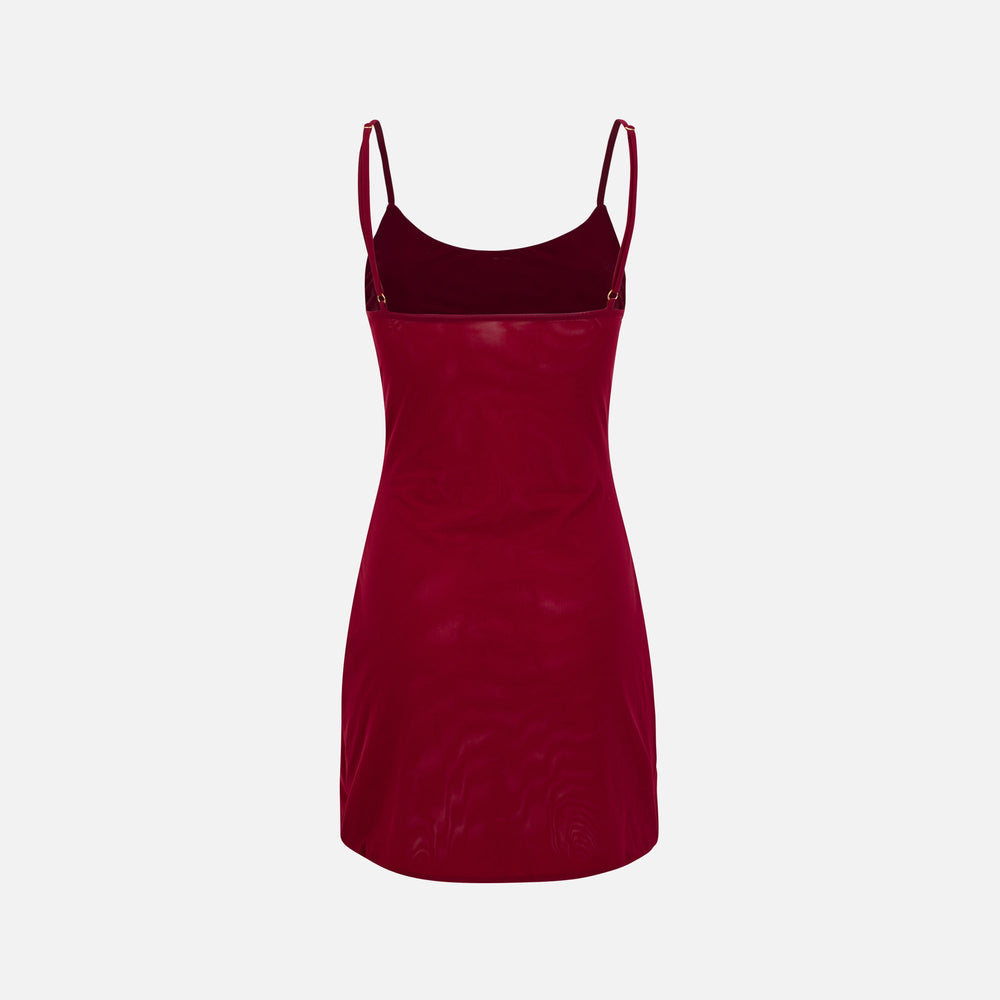 Gonza Gizele Slip Mini Dress - Borgona | Kith Borgona