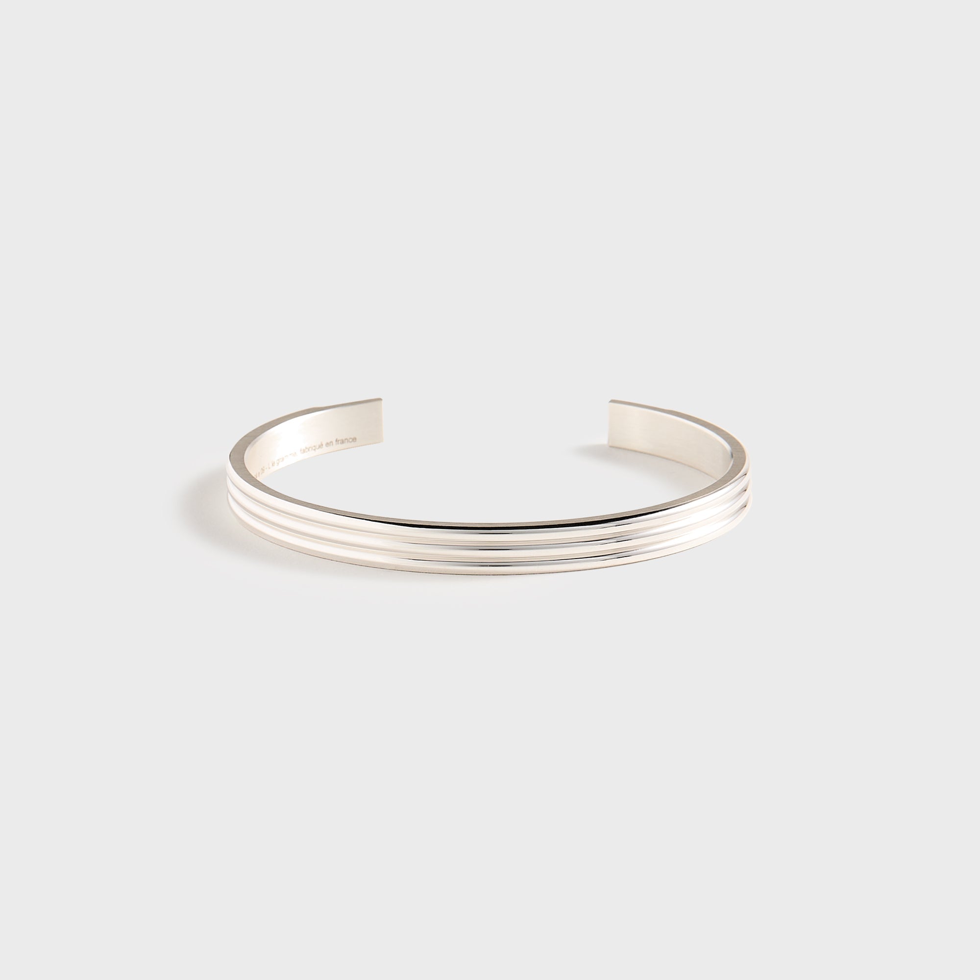 Le Gramme 30 Grammes Godron Bracelet Polished - Silver | Kith Silver