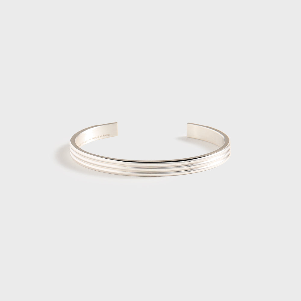 Le Gramme 30 Grammes Godron Bracelet Polished - Silver | Kith Silver