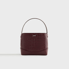 Kith Women Mini Katie Alligator - Magma | Kith Magma