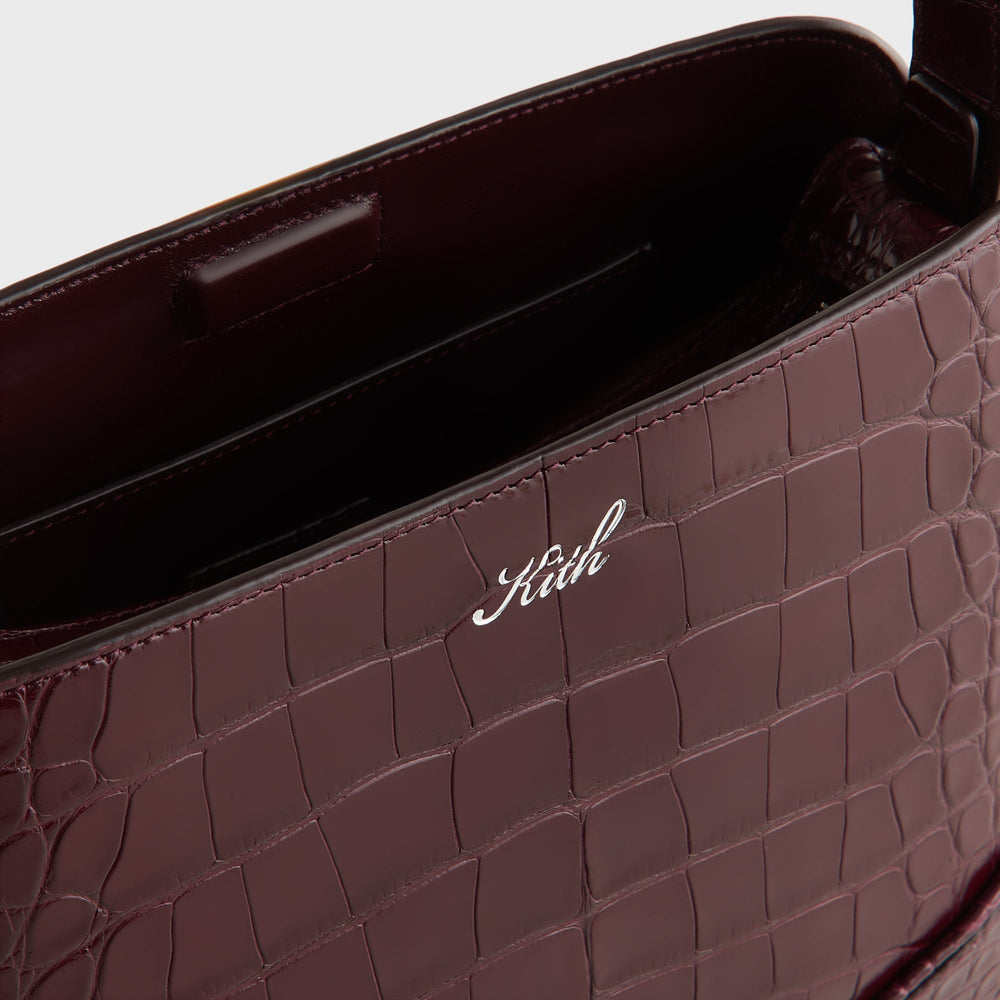 Kith Women Mini Katie Alligator - Magma | Kith Magma