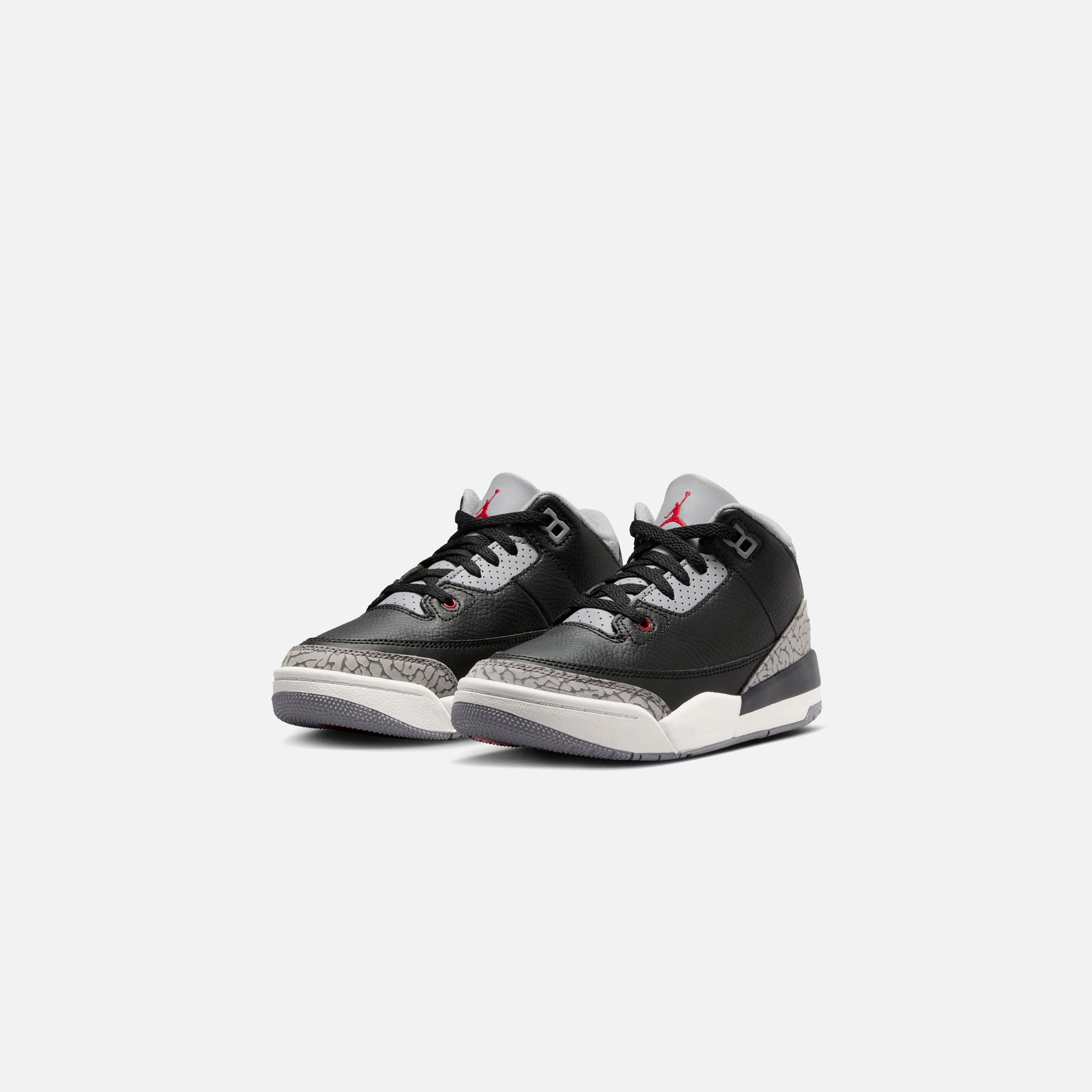 Jordan PS Air Jordan 3 Retro - Black / Fire Red / Cement Grey / Sail | Kith Black / Fire Red / Cement Grey / Sail