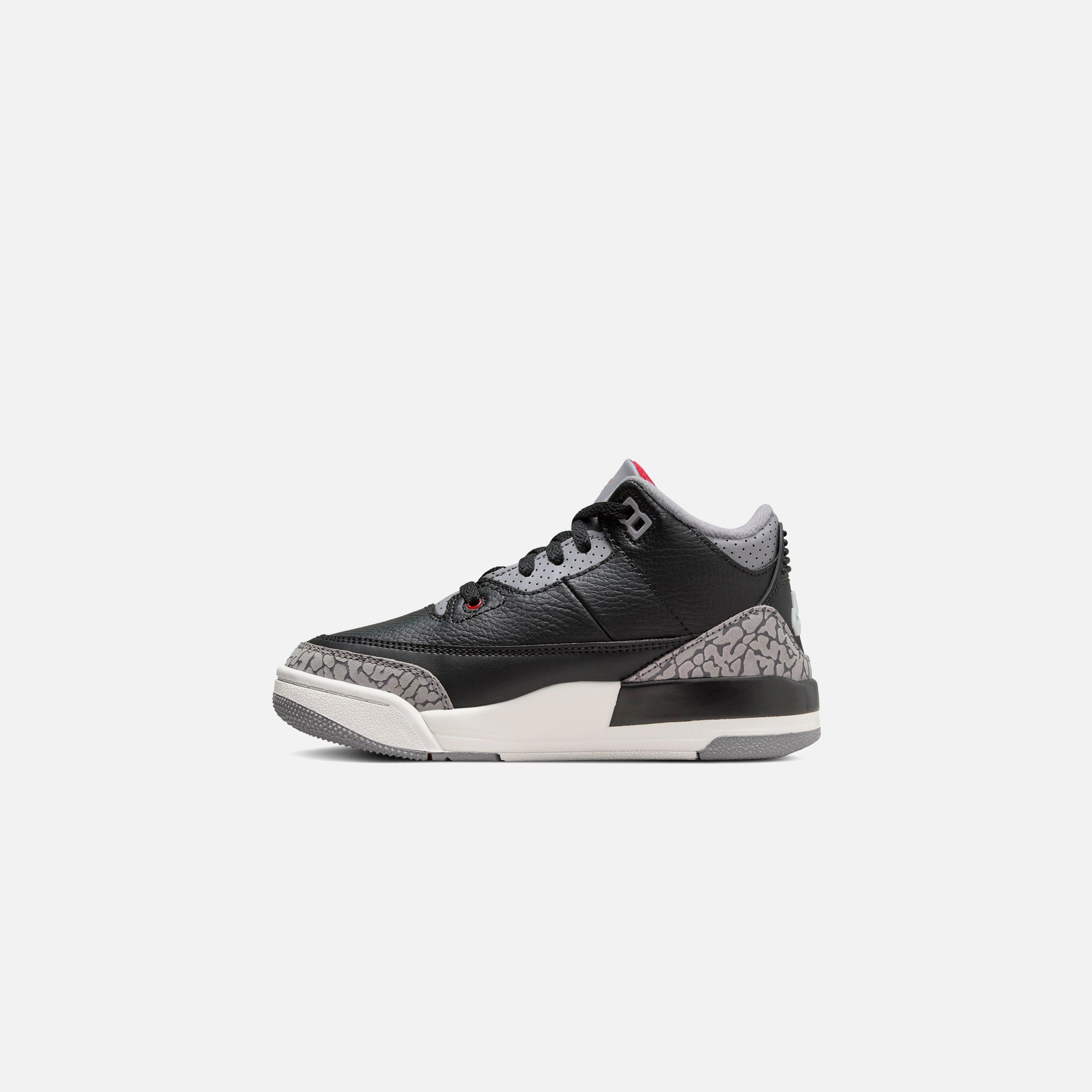 Jordan PS Air Jordan 3 Retro - Black / Fire Red / Cement Grey / Sail | Kith Black / Fire Red / Cement Grey / Sail
