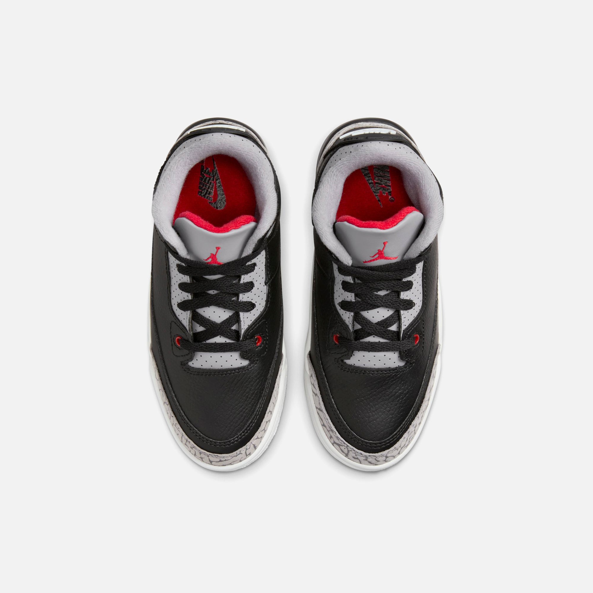 Jordan PS Air Jordan 3 Retro - Black / Fire Red / Cement Grey / Sail | Kith Black / Fire Red / Cement Grey / Sail