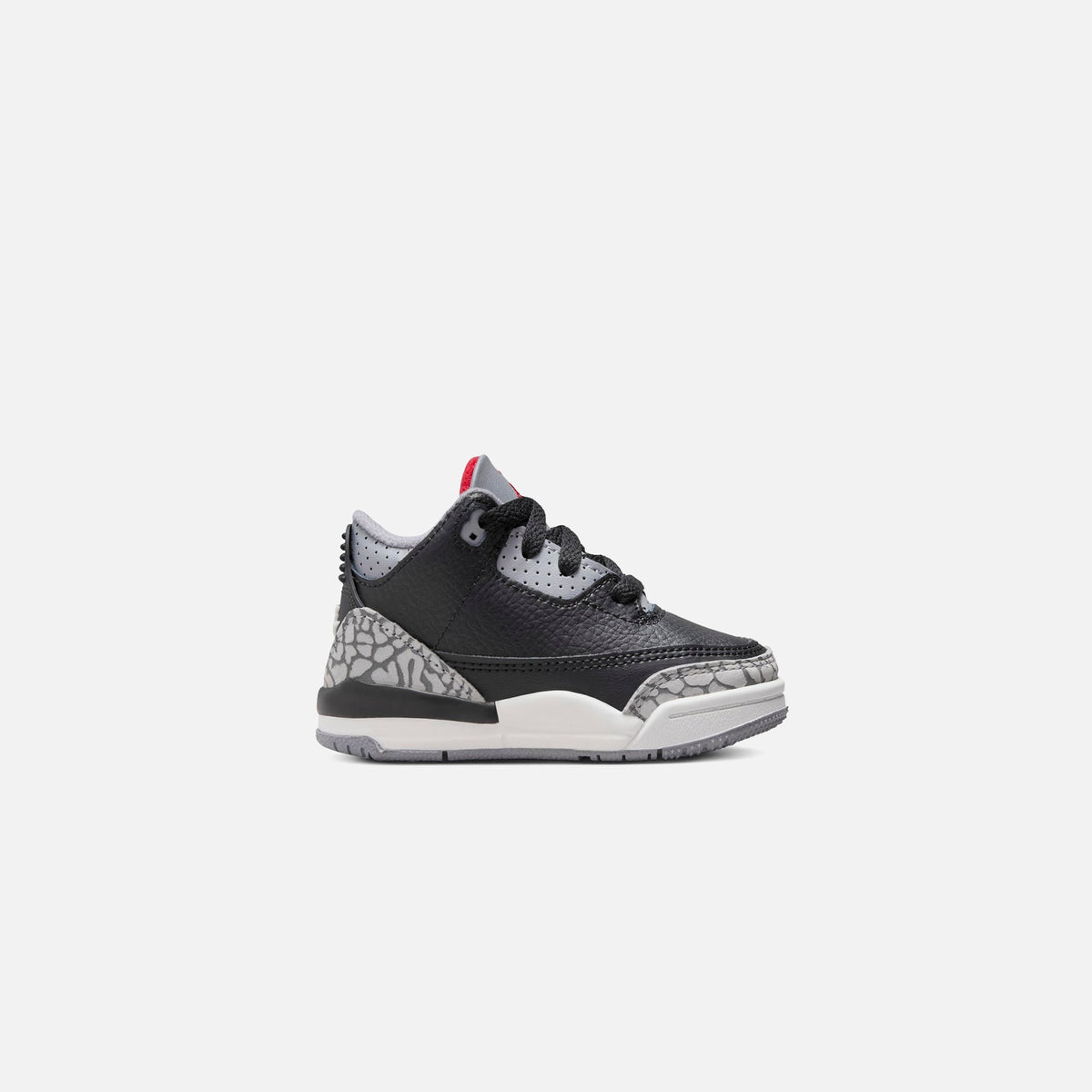 Jordan TD Air Jordan 3 Retro - Black / Fire Red / Cement Grey / Sail | Kith Black / Fire Red / Cement Grey / Sail