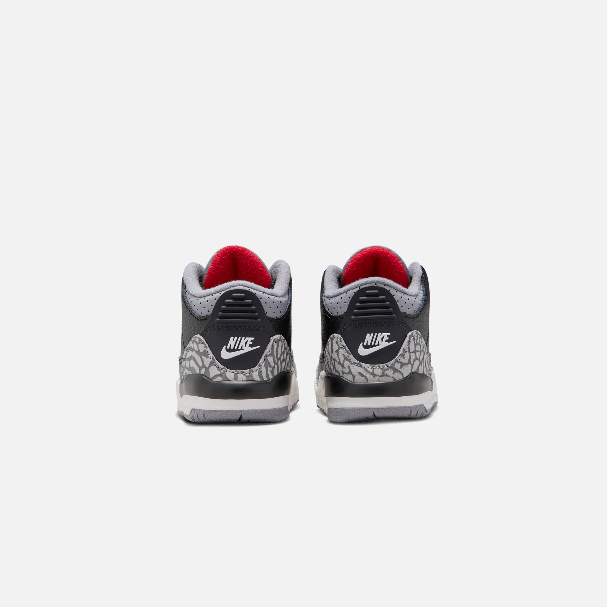 Jordan TD Air Jordan 3 Retro - Black / Fire Red / Cement Grey / Sail | Kith Black / Fire Red / Cement Grey / Sail