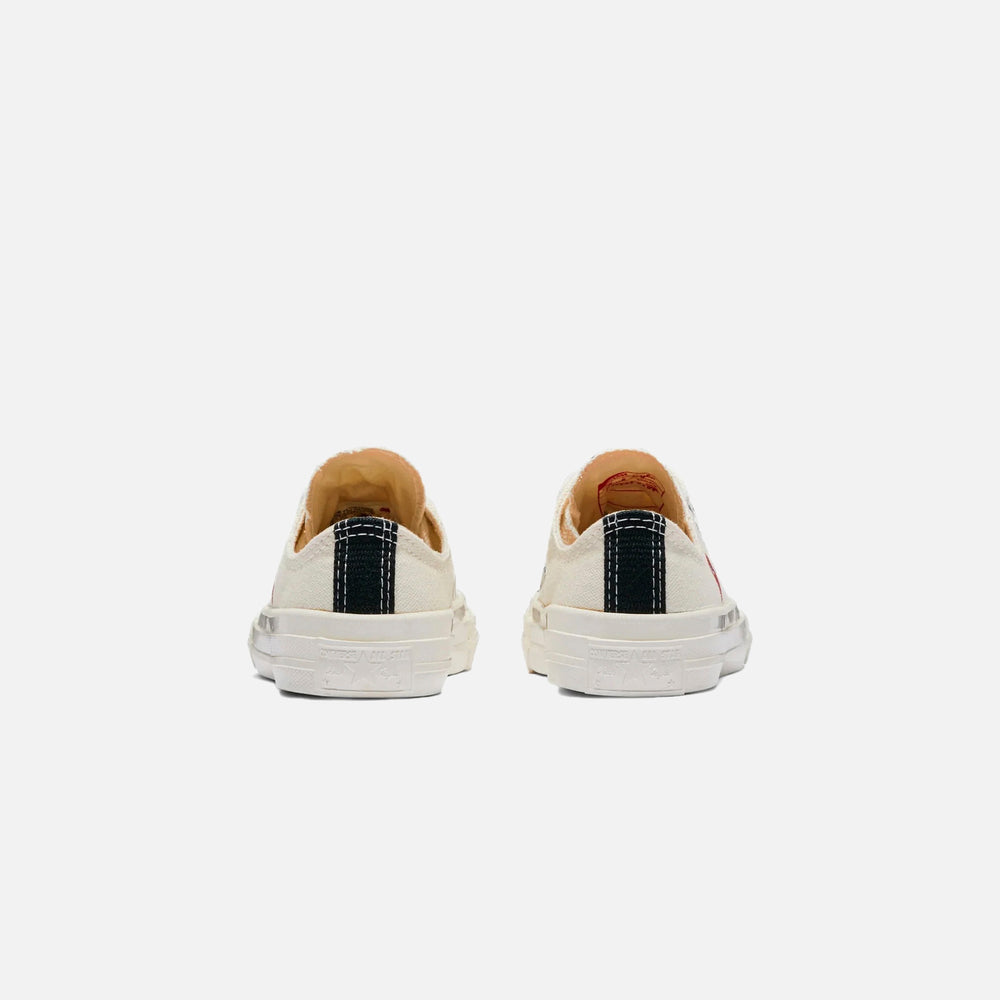 Comme Des Garçons Play x Converse Kids Chuck 70 Low Top - Beige | Kith Beige