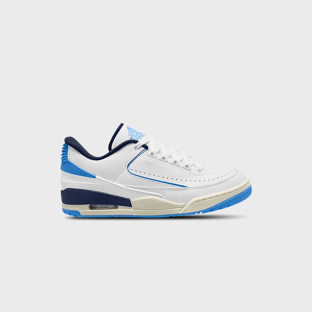 Jordan Air 2/3 - White / University Blue / Midnight Navy / Sail | Kith White / University Blue / Midnight Navy / Sail