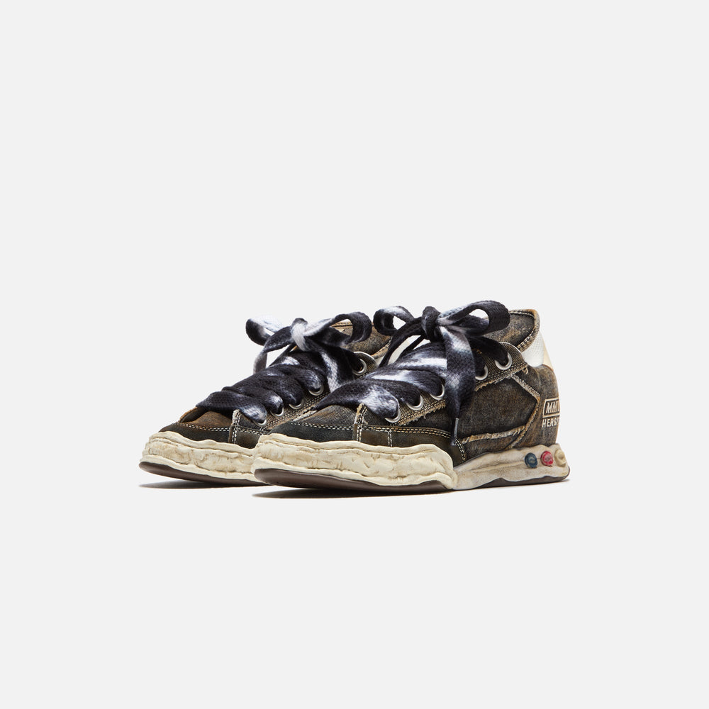 Mihara Yasuhiro Herbie Original Sole Puffer Canvas Low-Top Sneaker - B | Kith Black