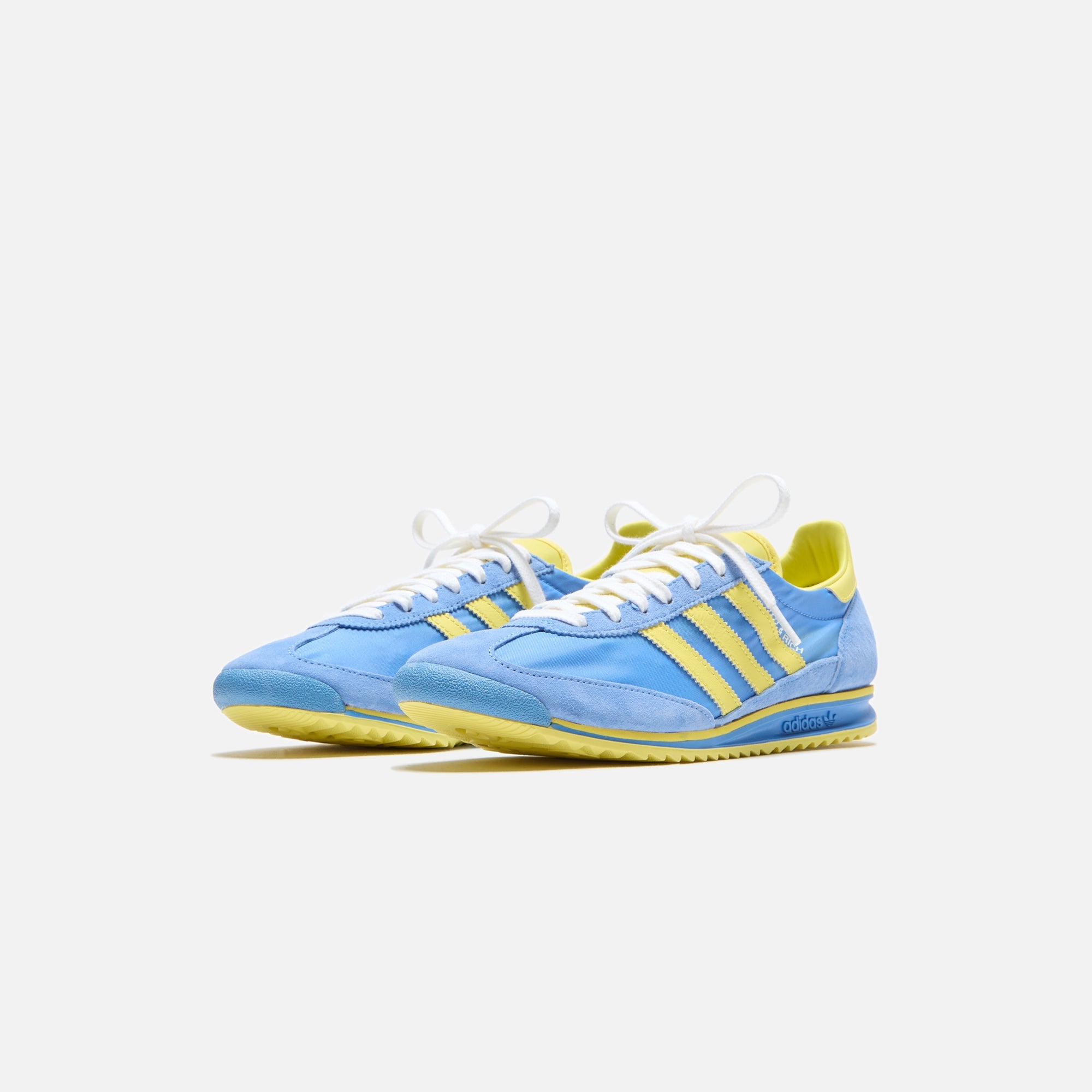 adidas x Sporty & Rich WMNS SL 72 - Real Blue / Light Yellow / Cloud W | Kith Real Blue / Light Yellow / Cloud White