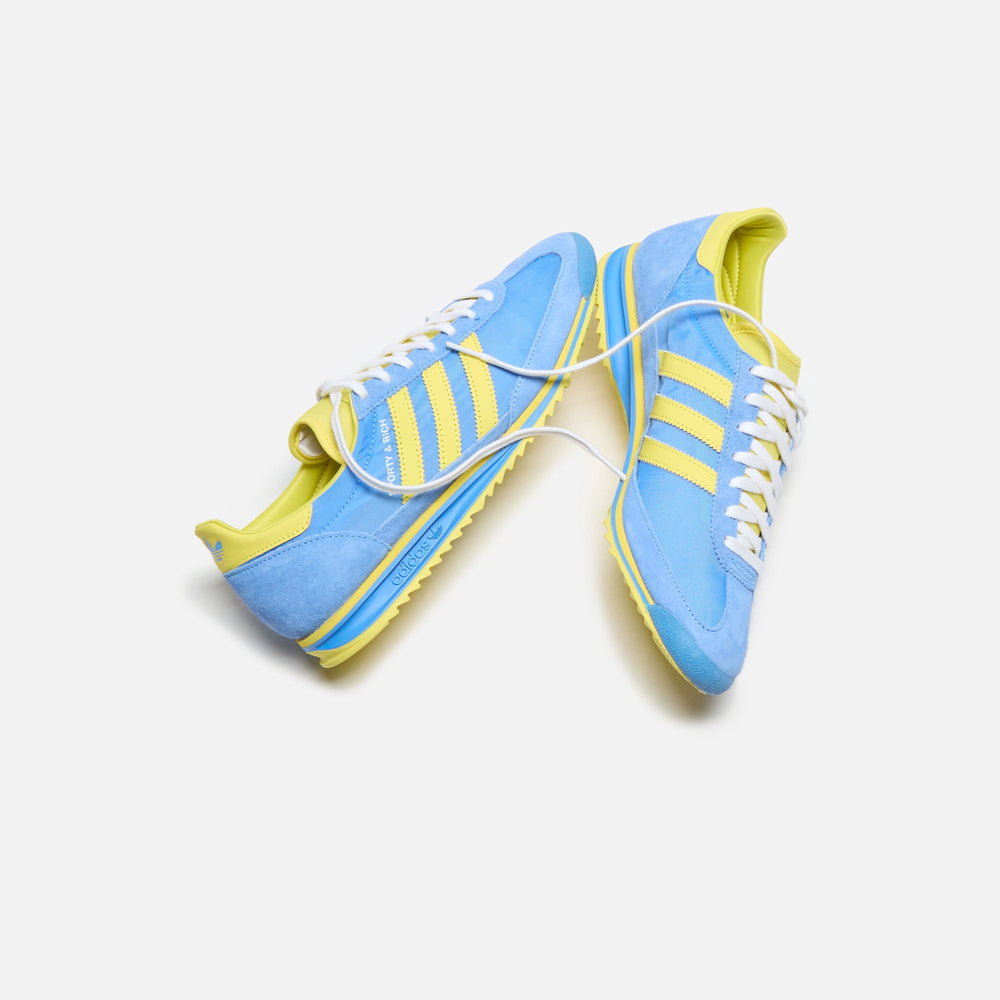 adidas x Sporty & Rich WMNS SL 72 - Real Blue / Light Yellow / Cloud W | Kith Real Blue / Light Yellow / Cloud White