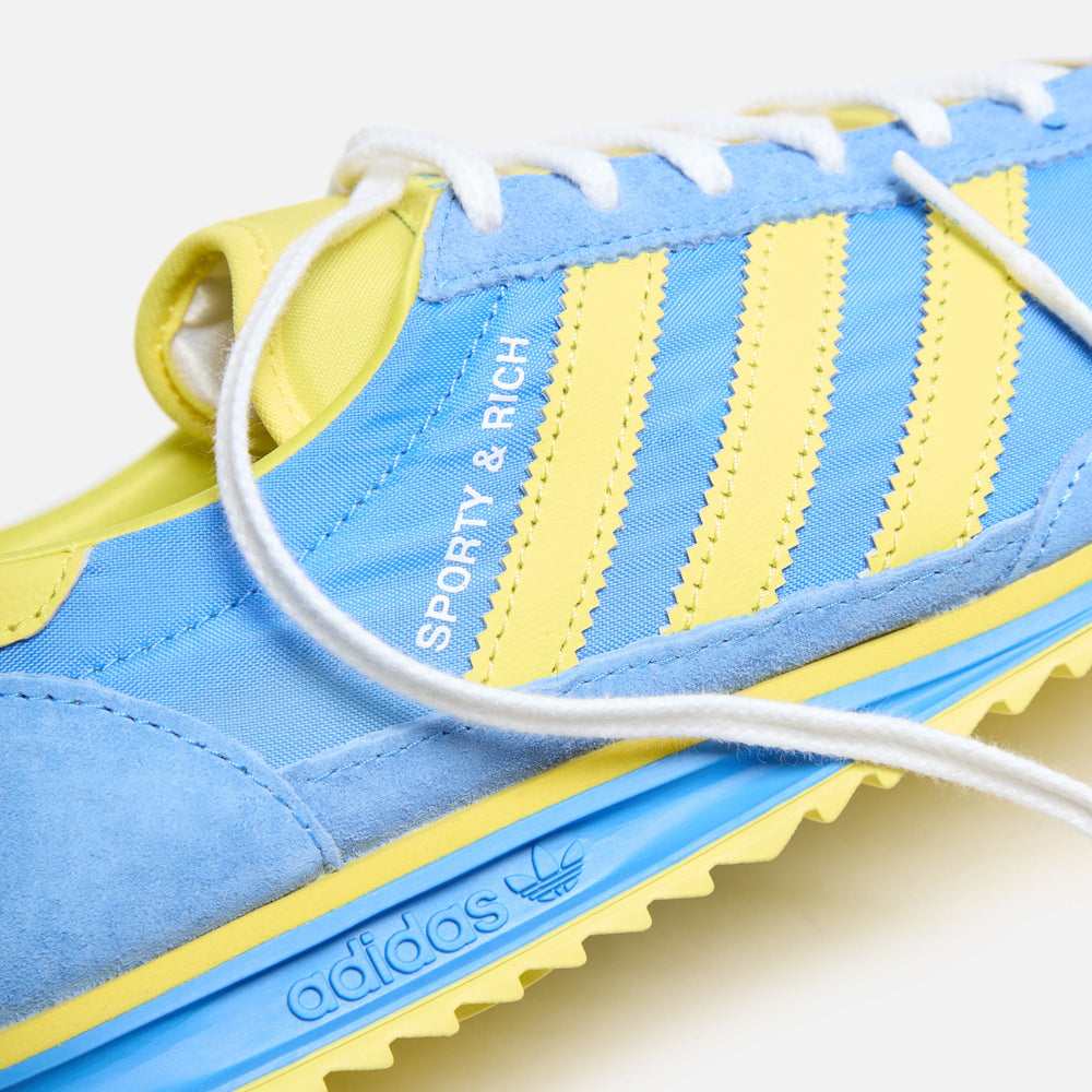 adidas x Sporty & Rich WMNS SL 72 - Real Blue / Light Yellow / Cloud W | Kith Real Blue / Light Yellow / Cloud White