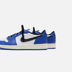 Jordan Air Jordan 1 Low OG - White / Black / Game Royal / Sail | Kith White / Black / Game Royal / Sail