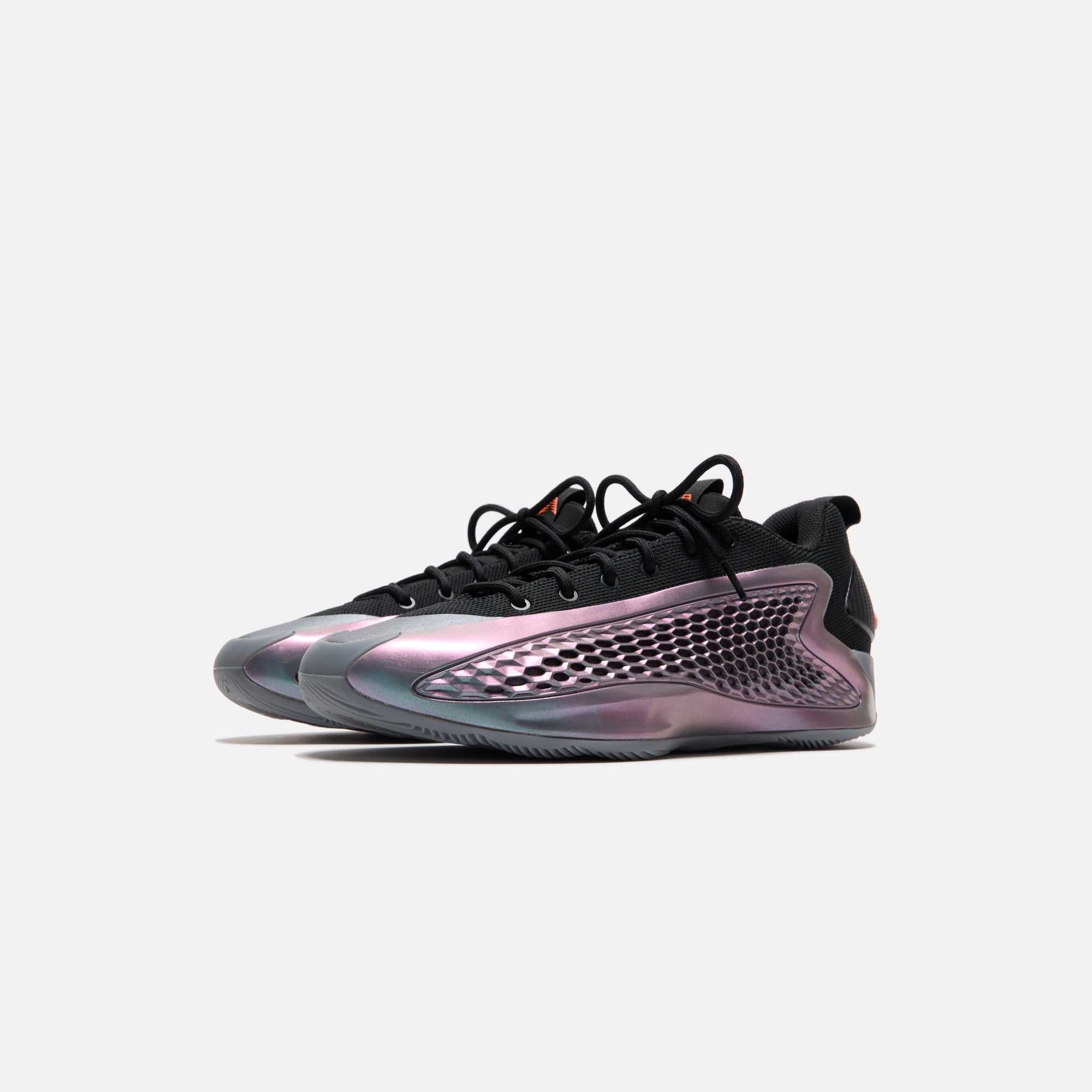 adidas AE 1 Low - Iron Metallic / Core Black / Solar Orange | Kith Iron Metallic / Core Black / Solar Orange