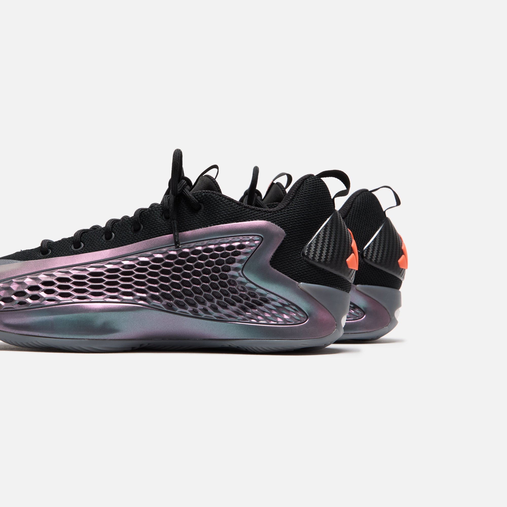 adidas AE 1 Low - Iron Metallic / Core Black / Solar Orange | Kith Iron Metallic / Core Black / Solar Orange