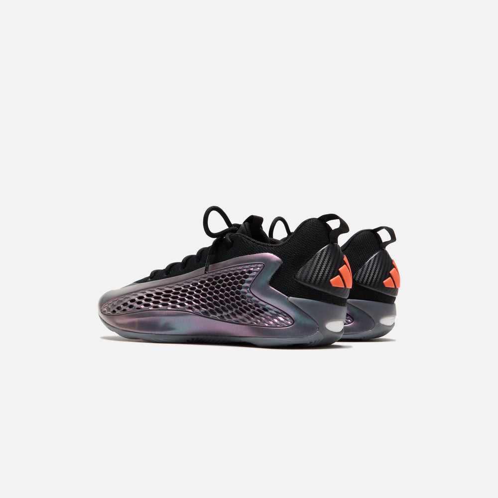 adidas AE 1 Low - Iron Metallic / Core Black / Solar Orange | Kith Iron Metallic / Core Black / Solar Orange
