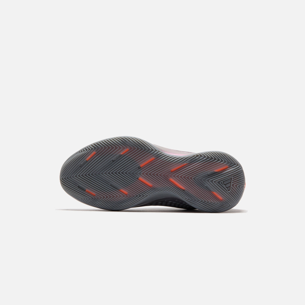adidas AE 1 Low - Iron Metallic / Core Black / Solar Orange | Kith Iron Metallic / Core Black / Solar Orange