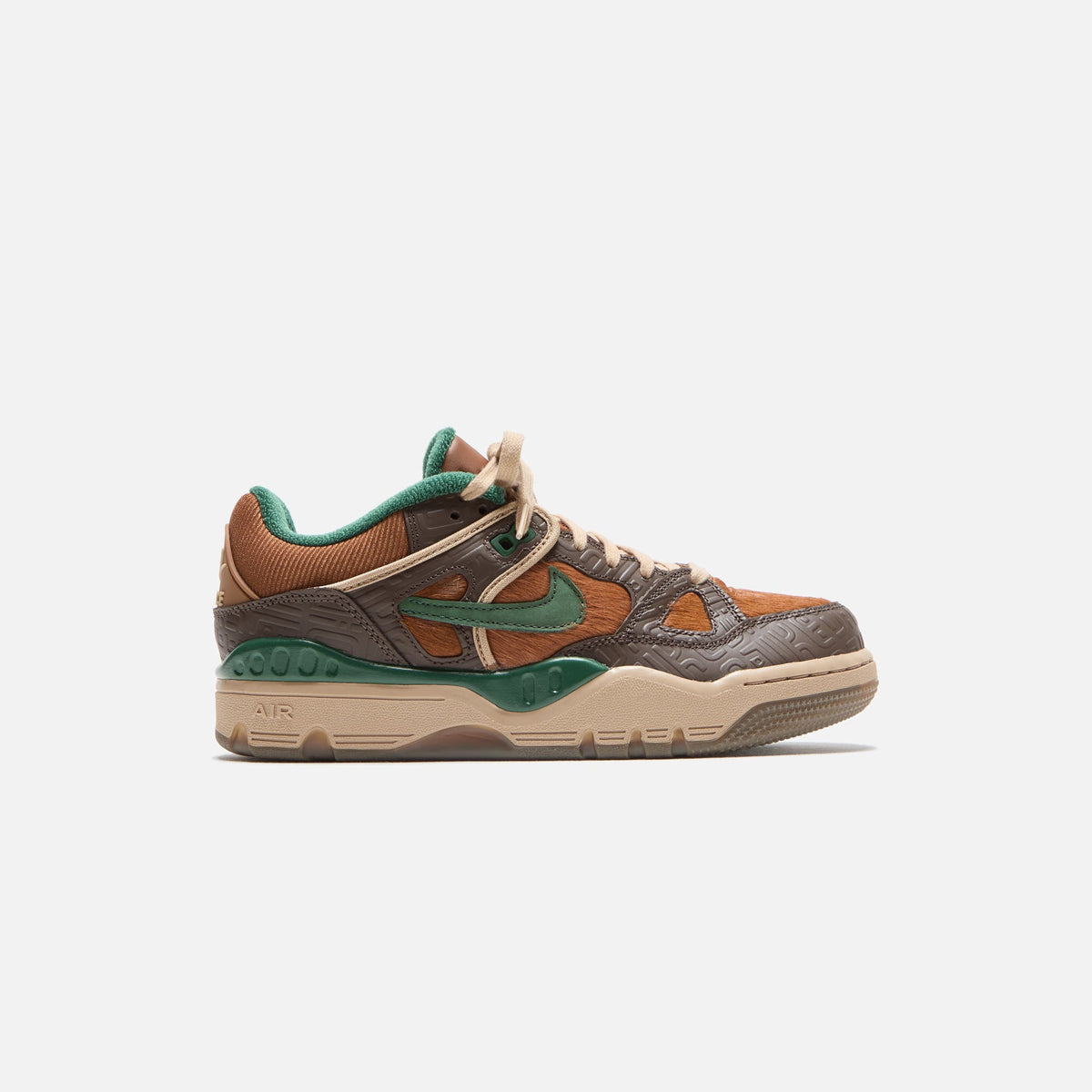 Nike x Nigo Air Force 3 Low - Baroque Brown / Fire / Hemp / Pecan | Kith Baroque Brown / Fire / Hemp / Pecan