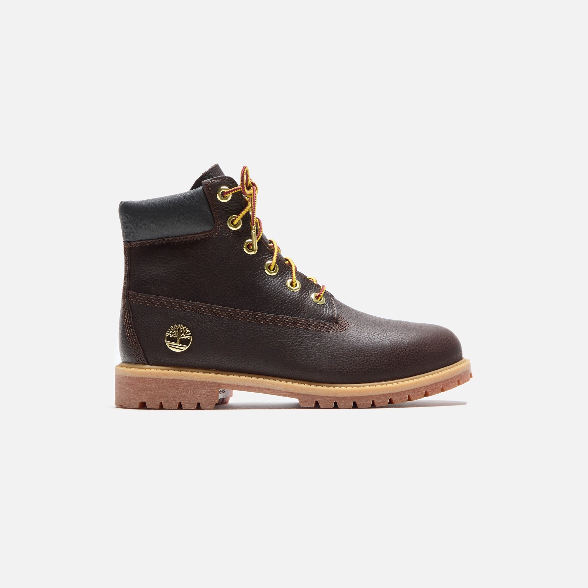 Timberland Youth 6 Inch Lace Up Waterproof Boot - Dark Brown | Kith Dark Brown