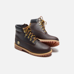 Timberland Youth 6 Inch Lace Up Waterproof Boot - Dark Brown | Kith Dark Brown