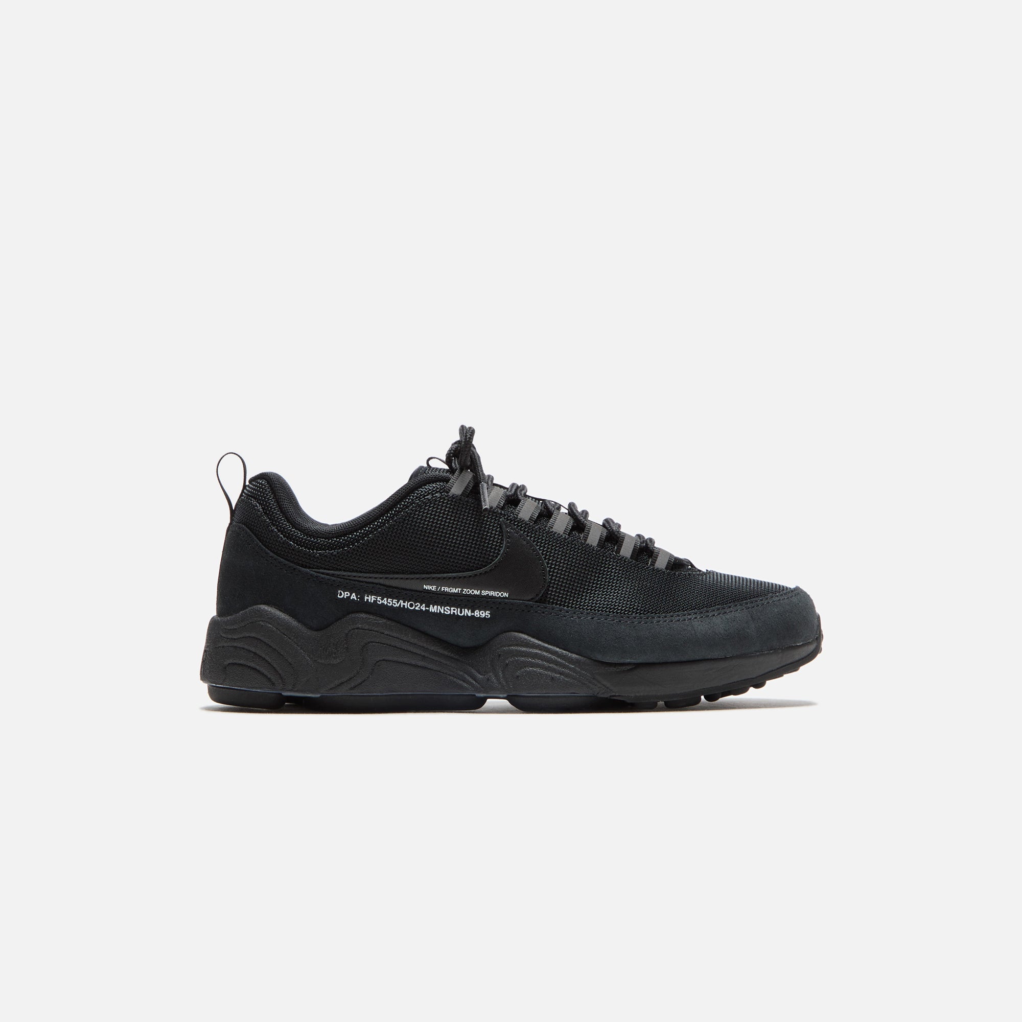 Nike x Fragment Air Zoom Spiridon - Black / Black / Black | Kith Black / Black / Black