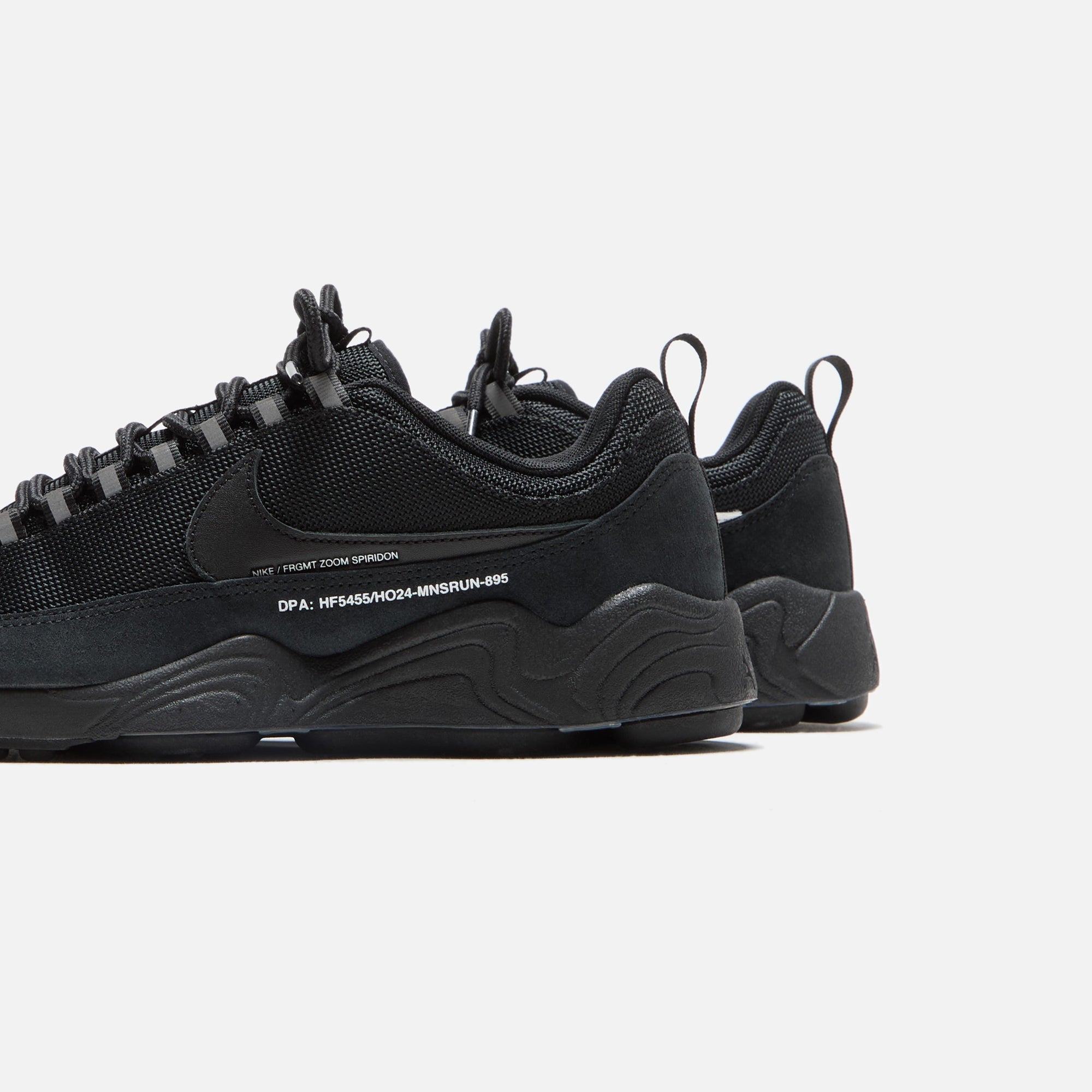 Nike x Fragment Air Zoom Spiridon - Black / Black / Black | Kith Black / Black / Black