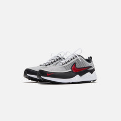 Nike Air Zoom Spiridon OG - Metallic Silver / Sport Red / Black / Whit | Kith Metallic Silver / Sport Red / Black / White