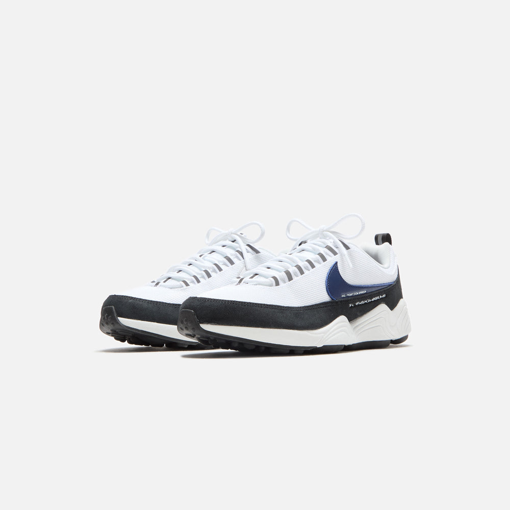 Nike x Fragment Air Zoom Spiridon - White / Blue Void / Black | Kith White / Blue Void / Black