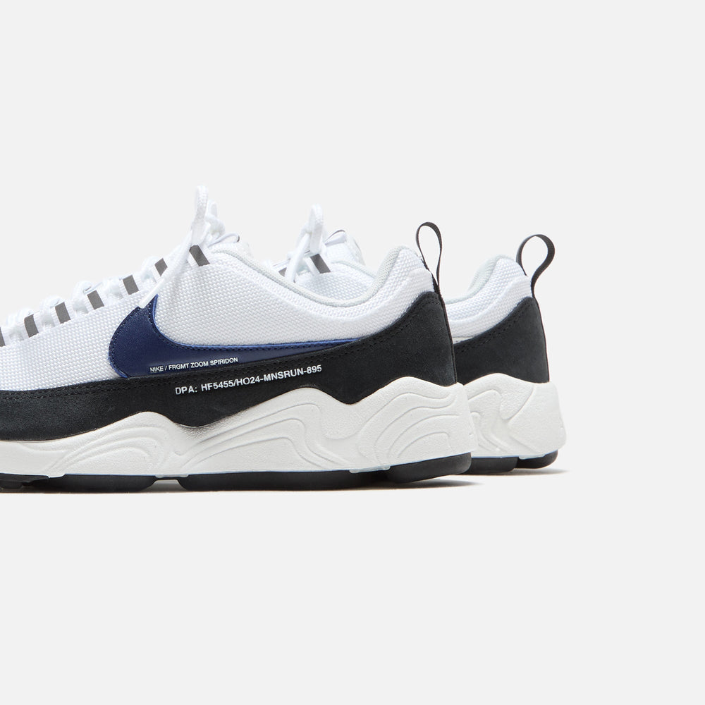 Nike x Fragment Air Zoom Spiridon - White / Blue Void / Black | Kith White / Blue Void / Black
